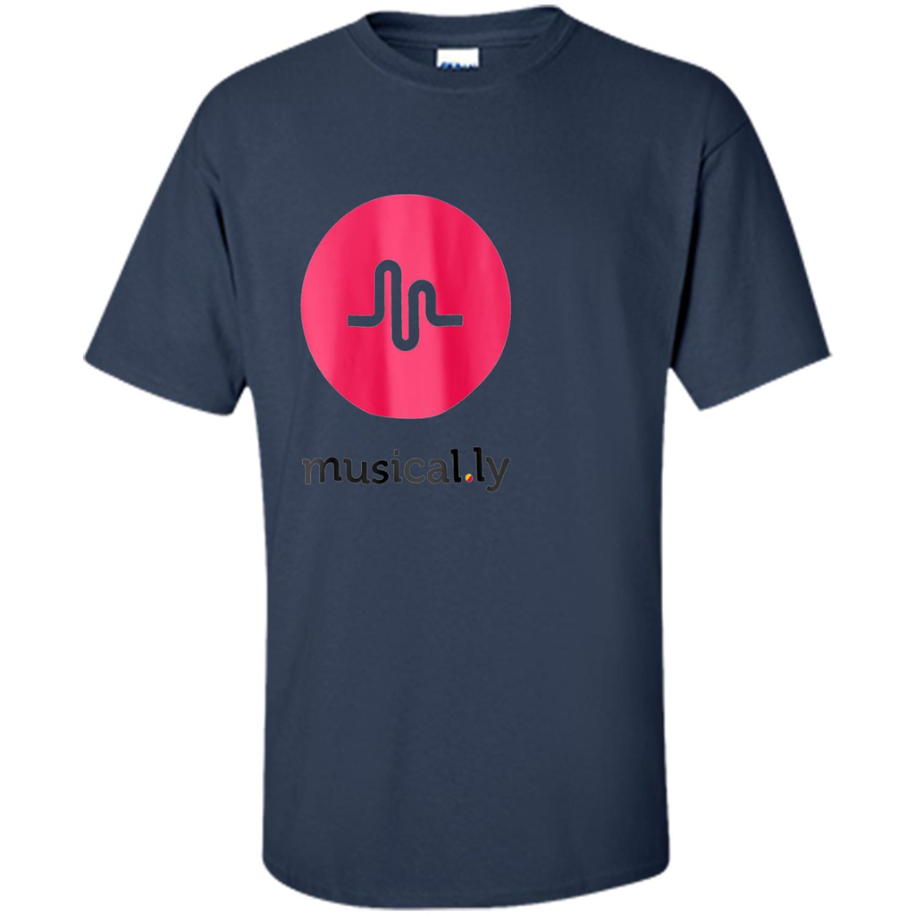 Musical.ly T-Shirt Navy