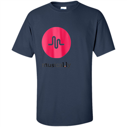Musical.ly T-Shirt Navy