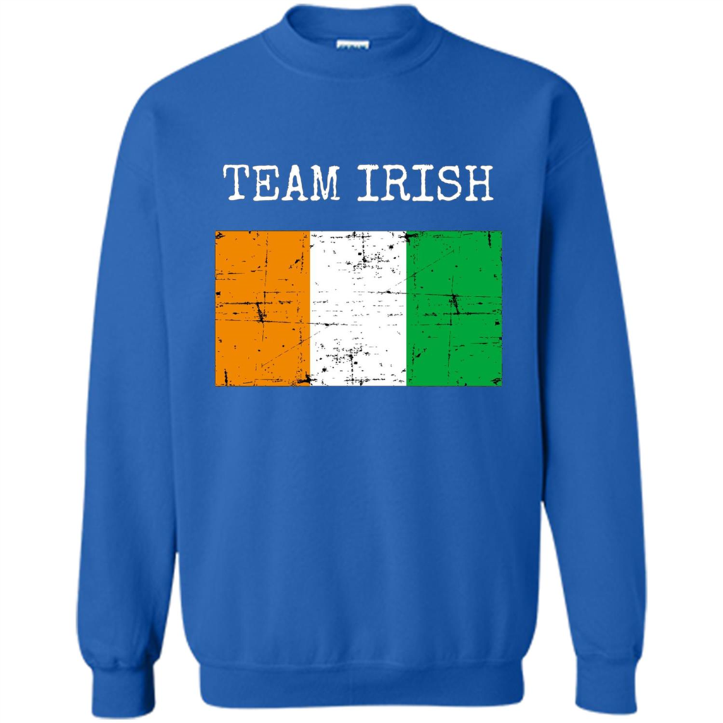 Irish Clothing Irish Flag Shirt Fighting Team T-shirt Royal