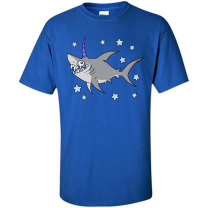 Unishark T-shirt Unicorn + Shark Royal