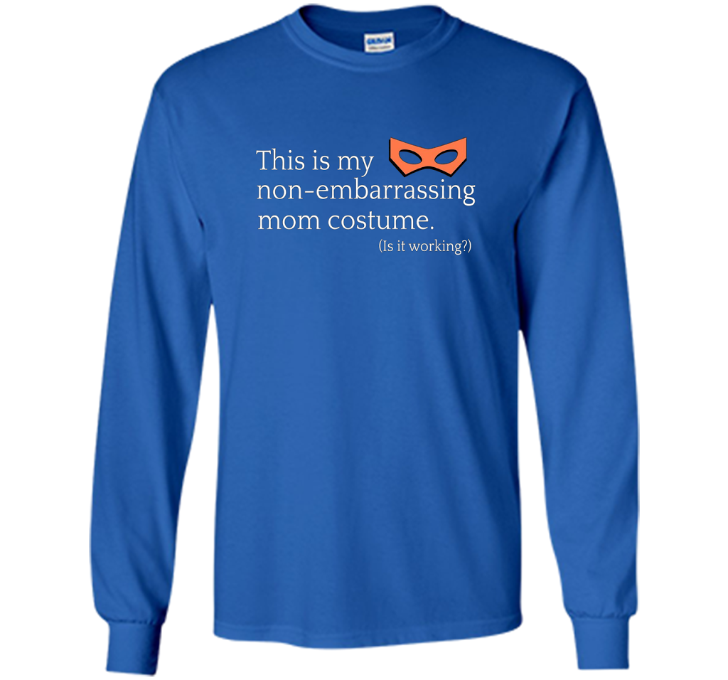 This Is My Halloween Costume T-shirt: Mom Costume Tee shirt Royal