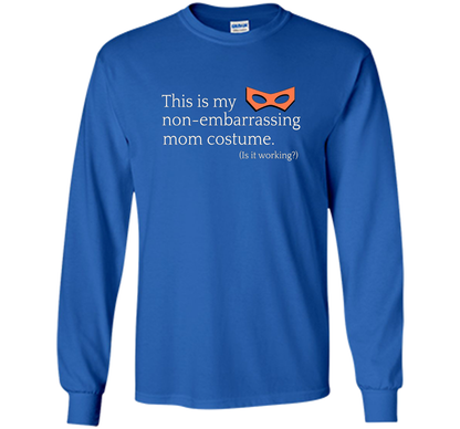 This Is My Halloween Costume T-shirt: Mom Costume Tee shirt Royal