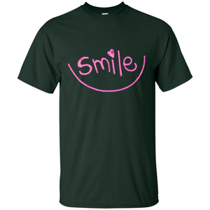 Smile Happy Motivational Smiley Face T-Shirts