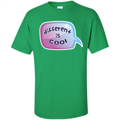 Lifestyle T-shirt Different is Cool T-shirt Irish Green