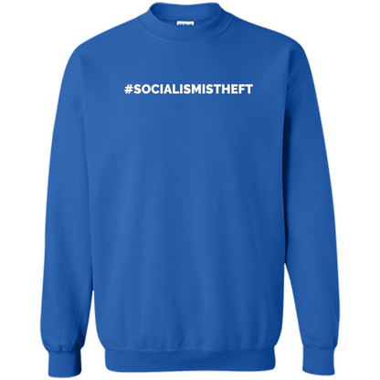 Socialism is Theft T-shirt Royal