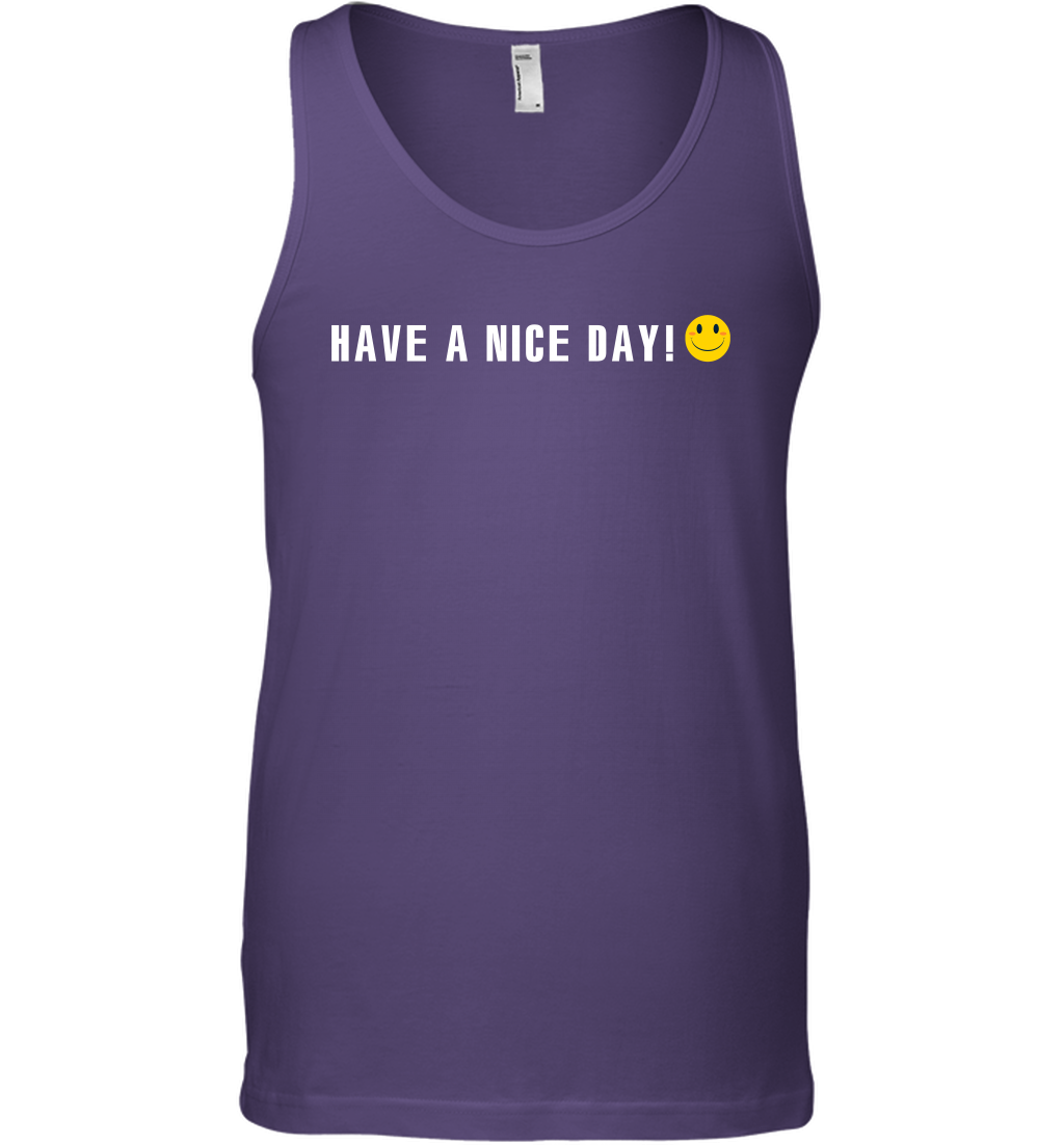 Have A Nice Day Shirt Tank Top Tank Top Purple
