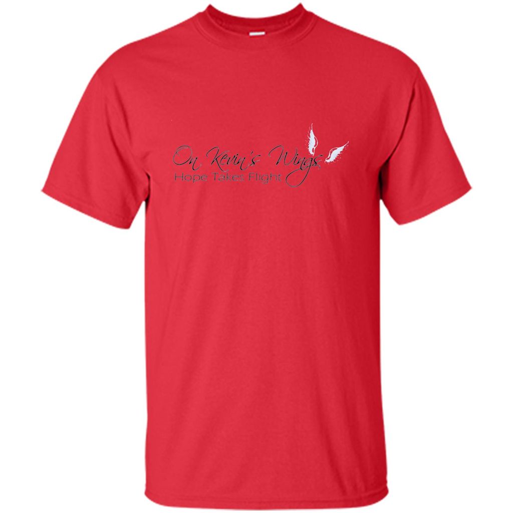 On Kevin's Wings T-shirt Hope Takes Flight Red