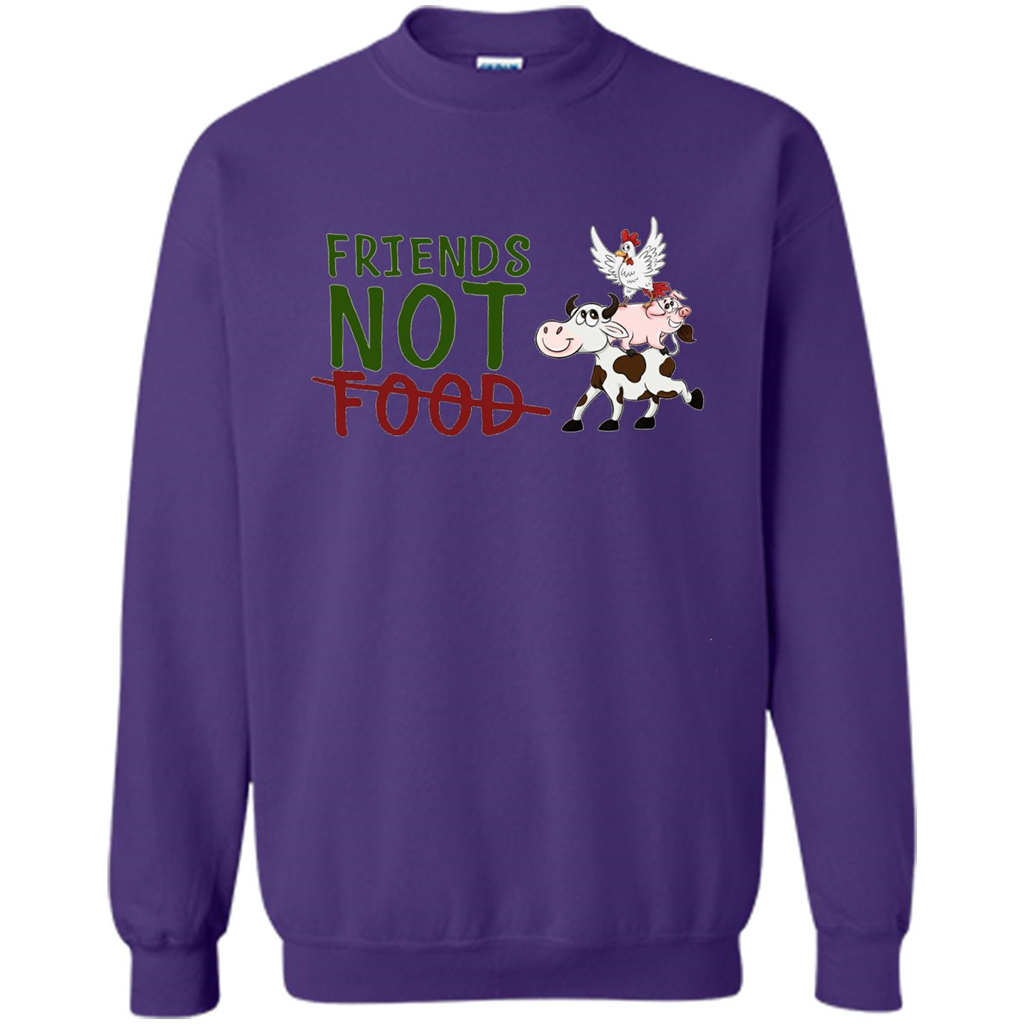 Friends Not Food T-Shirt Orange