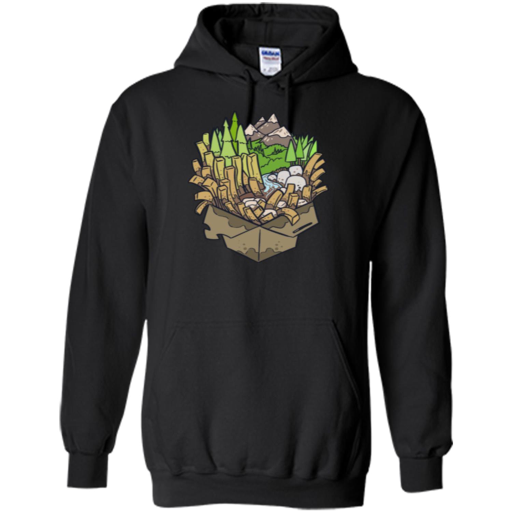 Poutine Forest T-shirt Black