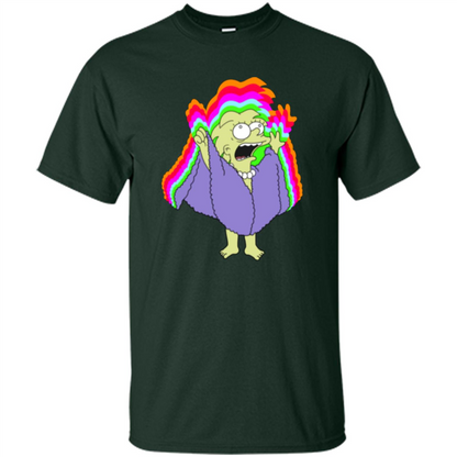 Lizard Queen T-shirt Forest Green