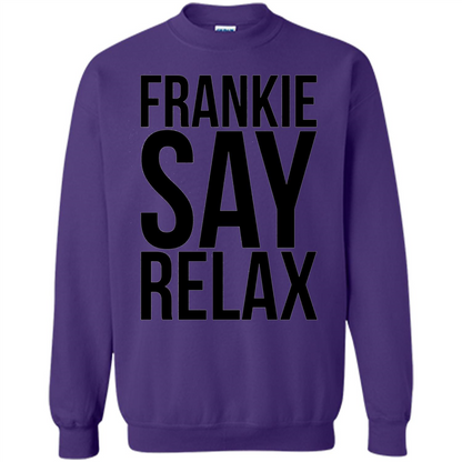 Music Lover T-shirt Frankie Say Relax Orange