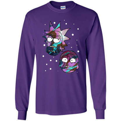 Movie T-shirt Space Heads Purple