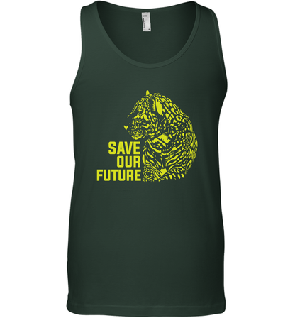 Save Our Future Wild Animals Shirt Tank Top Tank Top Forest Green