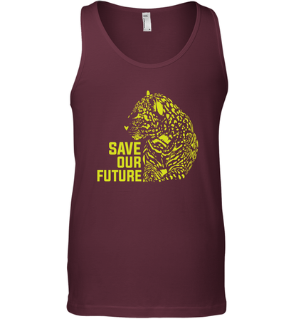 Save Our Future Wild Animals Shirt Tank Top Tank Top Maroon