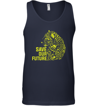 Save Our Future Wild Animals Shirt Tank Top Tank Top Navy