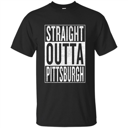 Straight Outta Pittsburgh T-shirt Royal