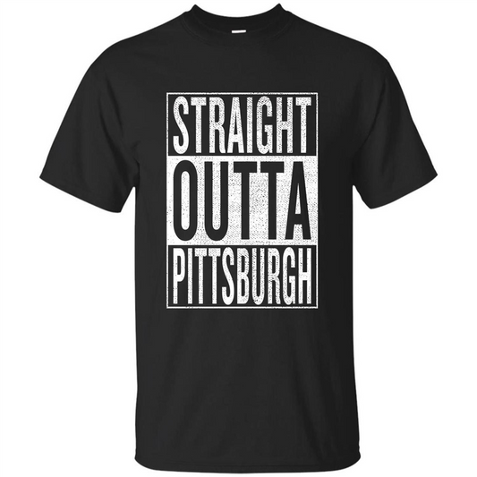 Straight Outta Pittsburgh T-shirt Royal
