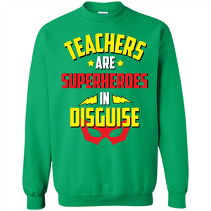Funny Teacher Superpower Superhero In Disguise T-shirt