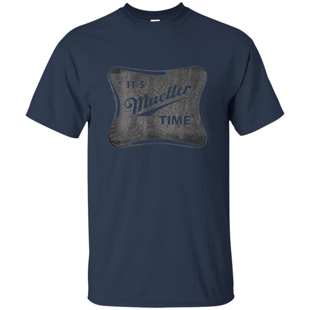 It's Mueller Time Distressed T-Shirt Navy