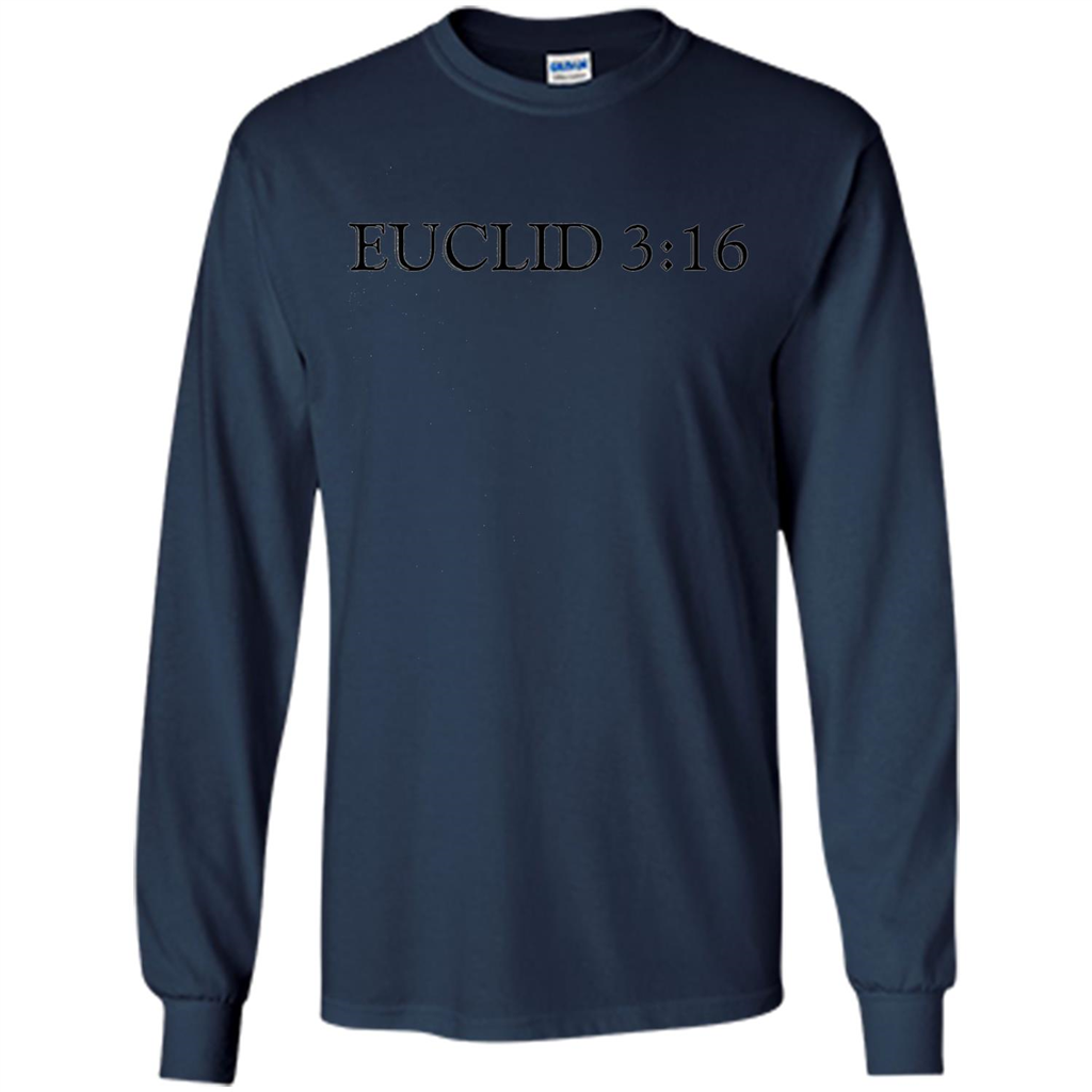 Euclid 3:16 T-shirt Navy