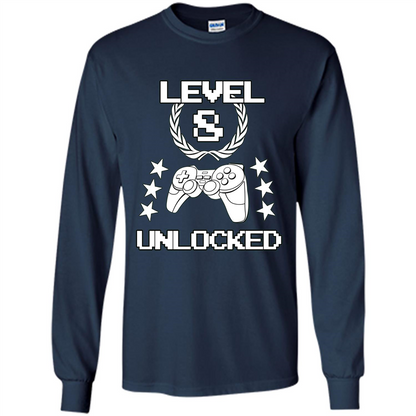 Video Game T-shirt Legendary Gamers 8th Unlocked T-shirt