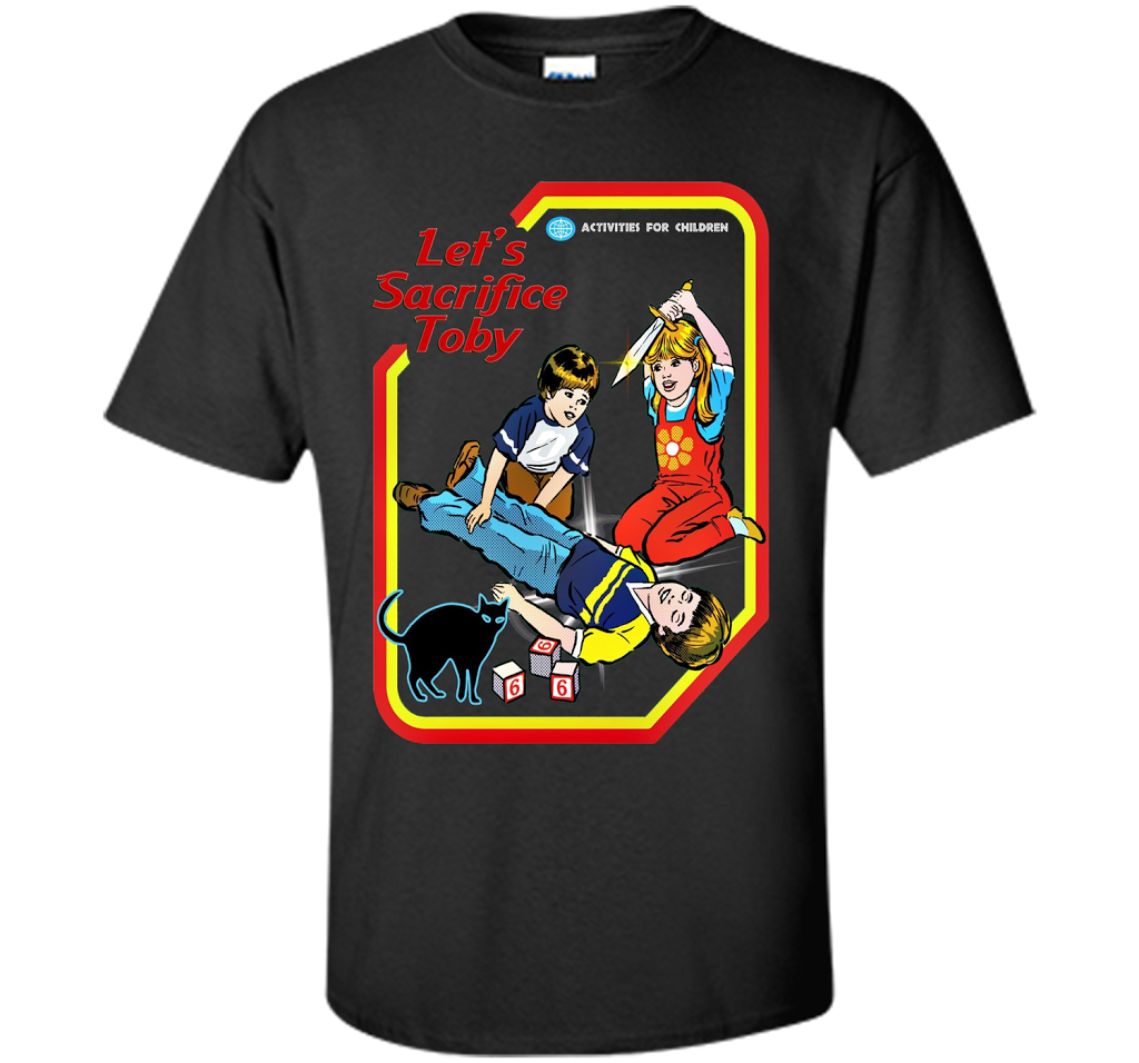 Let's Sacrifice Toby T-shirt Black