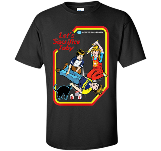 Let's Sacrifice Toby T-shirt Black