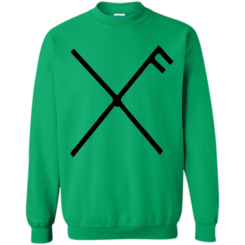 Gibu Auja T-Shirt Norse Viking Good Luck Symbol Odin Thor Irish Green
