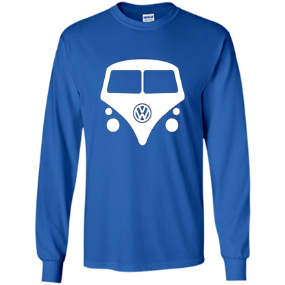 Car Lover T-shirt Split Window Kombi T-shirt Royal