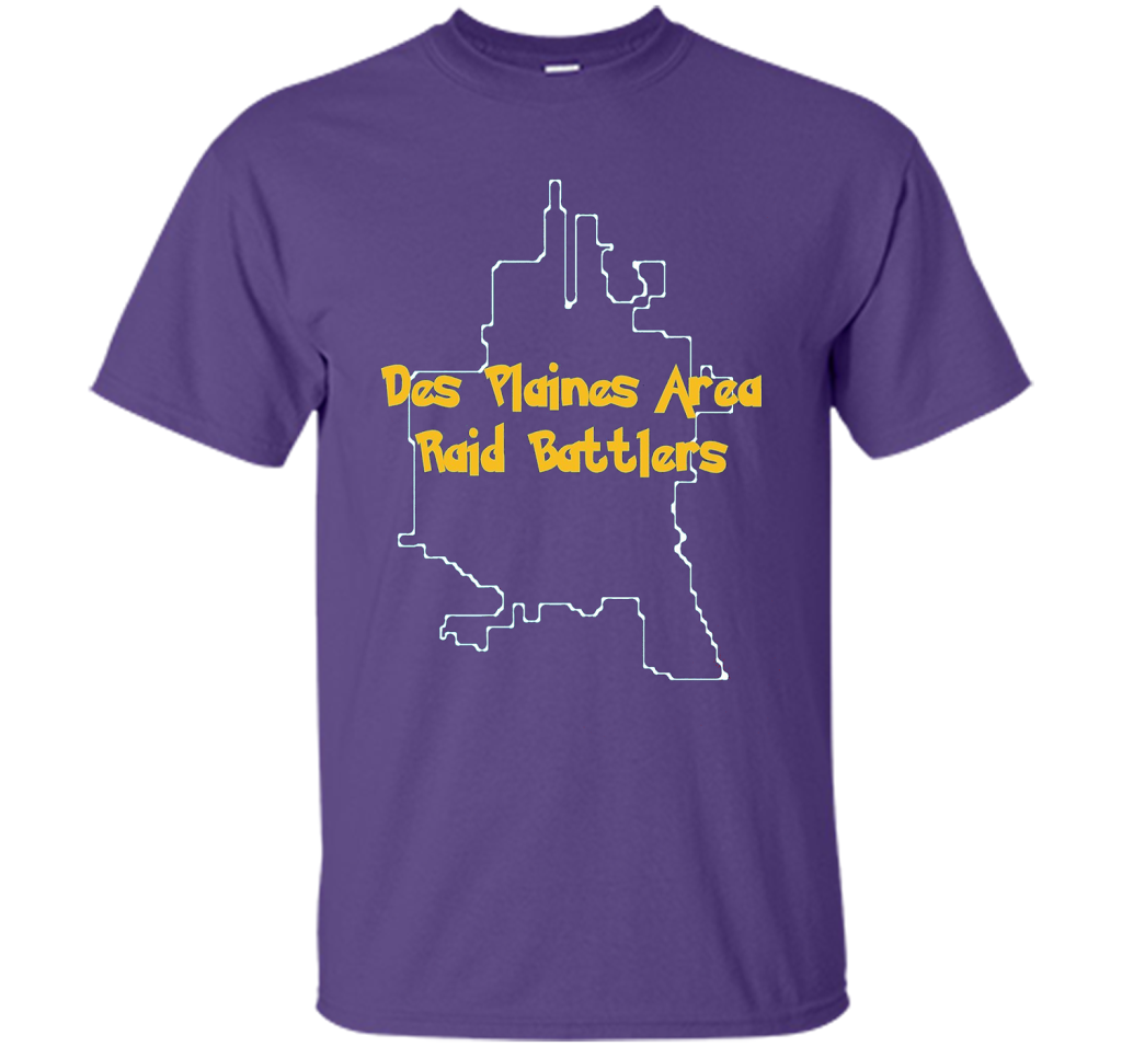 Des Plaines Area Group T-Shirt shirt Purple