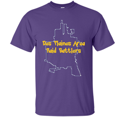 Des Plaines Area Group T-Shirt shirt Purple