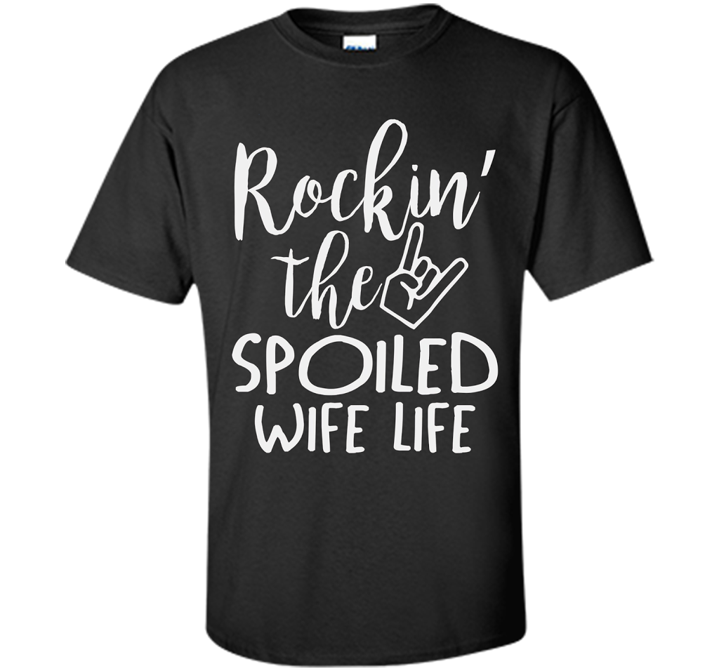 Rockin The Spoiled Girlfriend Life T-shirt Black