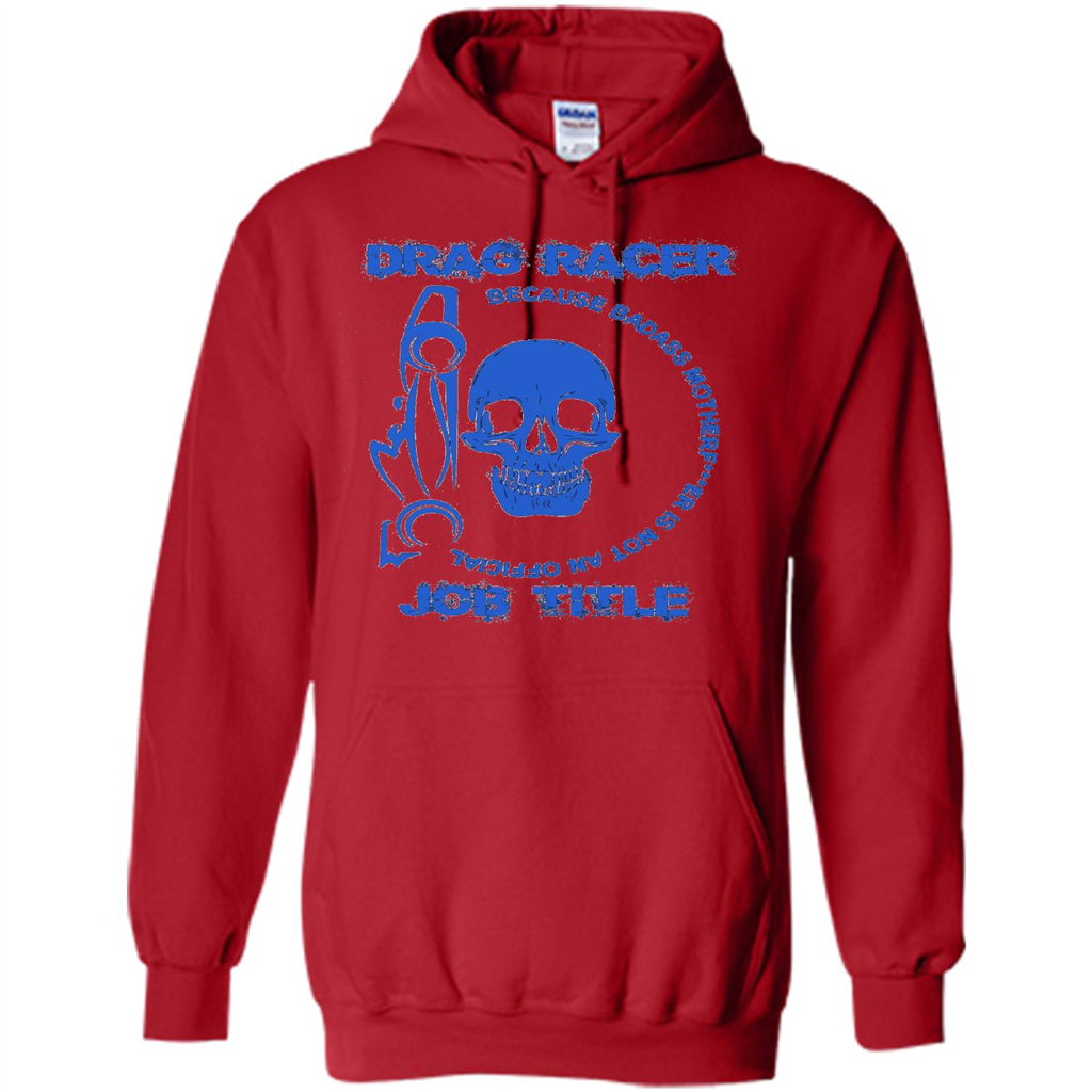 Drag Racer T-shirt Official Job Title Red