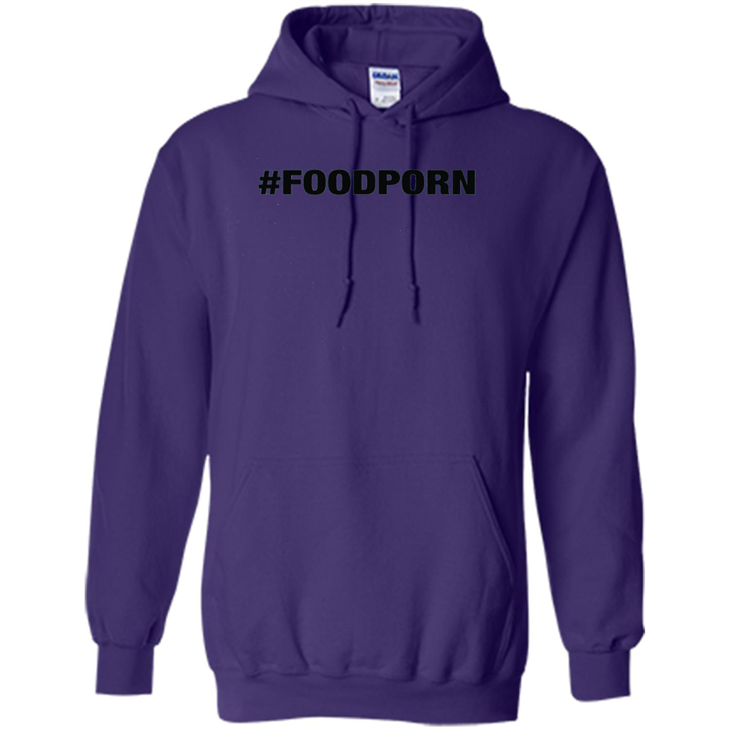 Foodporn T-shirt Purple