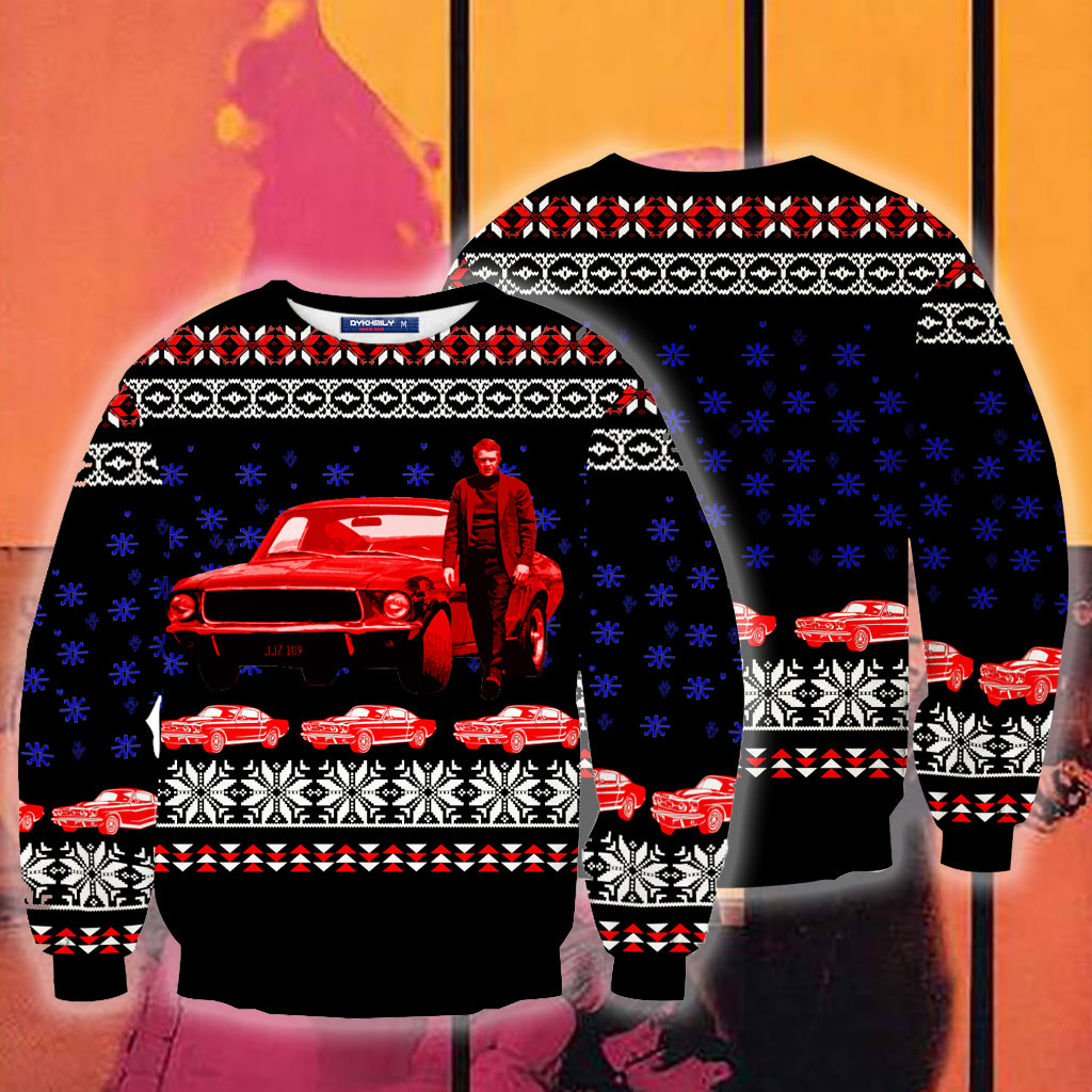 Bullitt 1968 3D Sweater