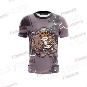 Naruto Gyuuki Unisex 3D T-shirt