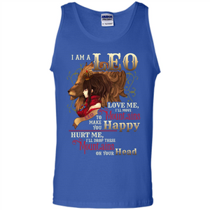 Im A Leo Love Me Ill Move Mountains To Make You Happy T-shirt