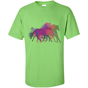 Beautiful Shadow Horses T-shirt