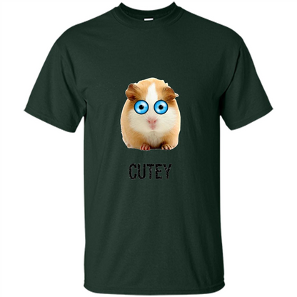 Cute Critters T-shirt Guinea Pig Forest Green