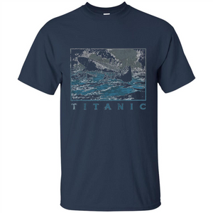 Titanic April 1912 T-Shirt Atlantic Ocean