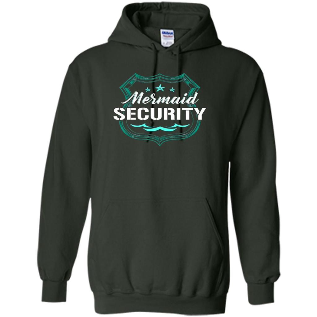 Mermaid Security T-shirt Forest Green