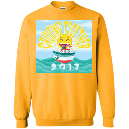 Cruising Together T-shirt Gold