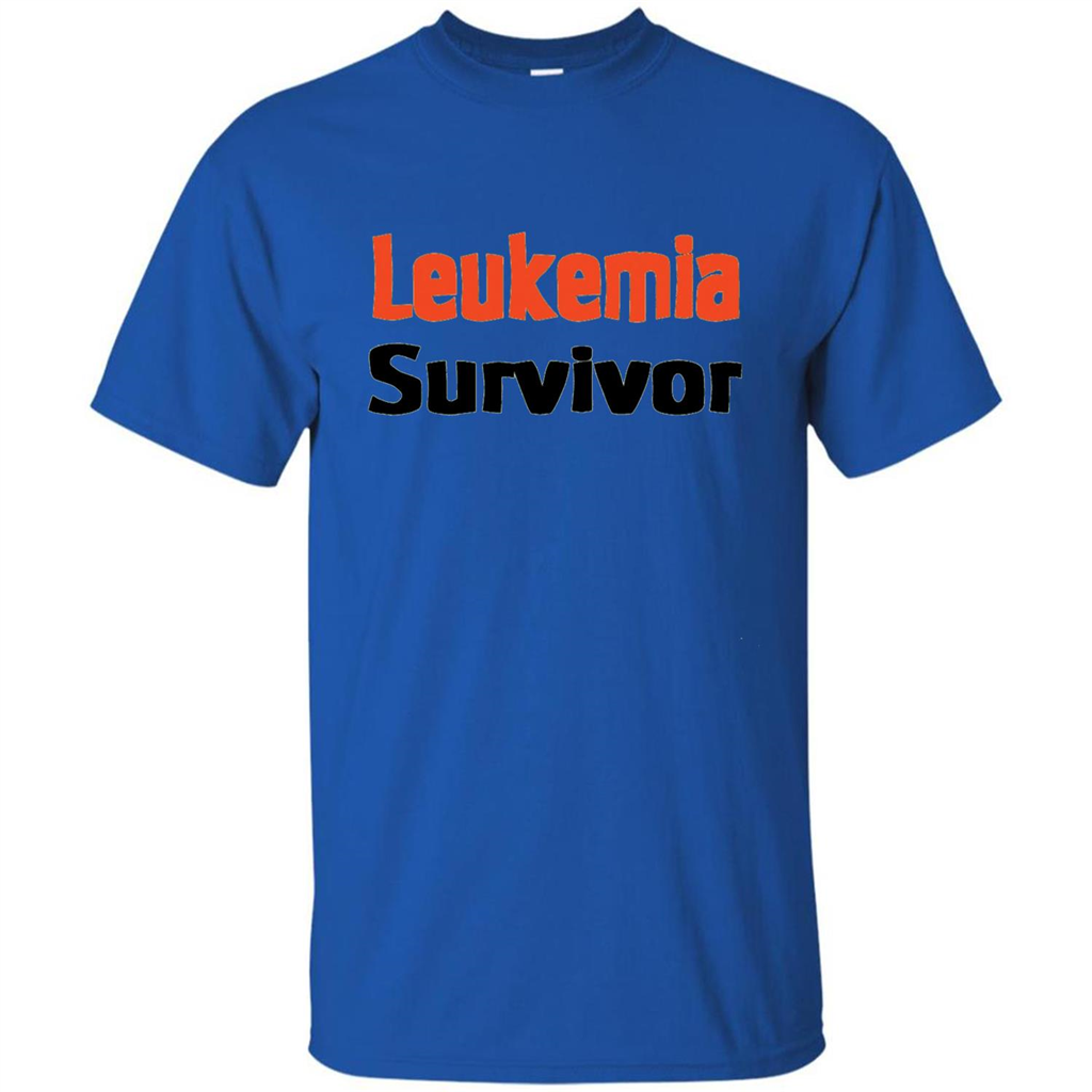 Leukemia Survivor Tshirt Royal