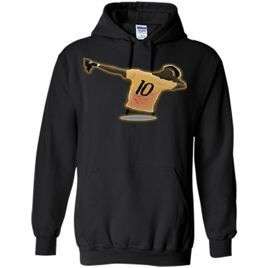 Dabbing Soccer T-shirt Black
