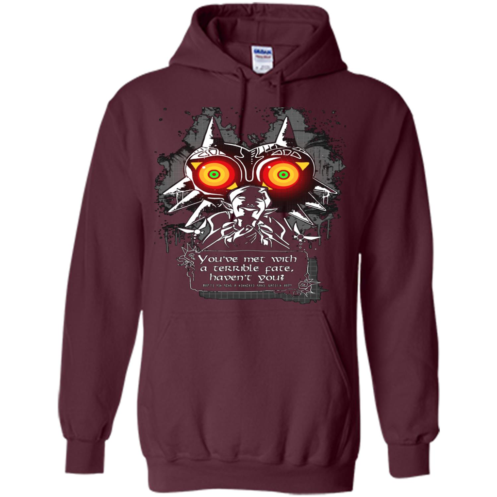 You've Met With A Terrible Fate, Haven't You T-shirt Maroon
