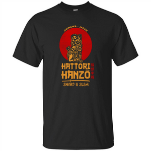 Hattori Hanzo Sword And Sushi T-shirt