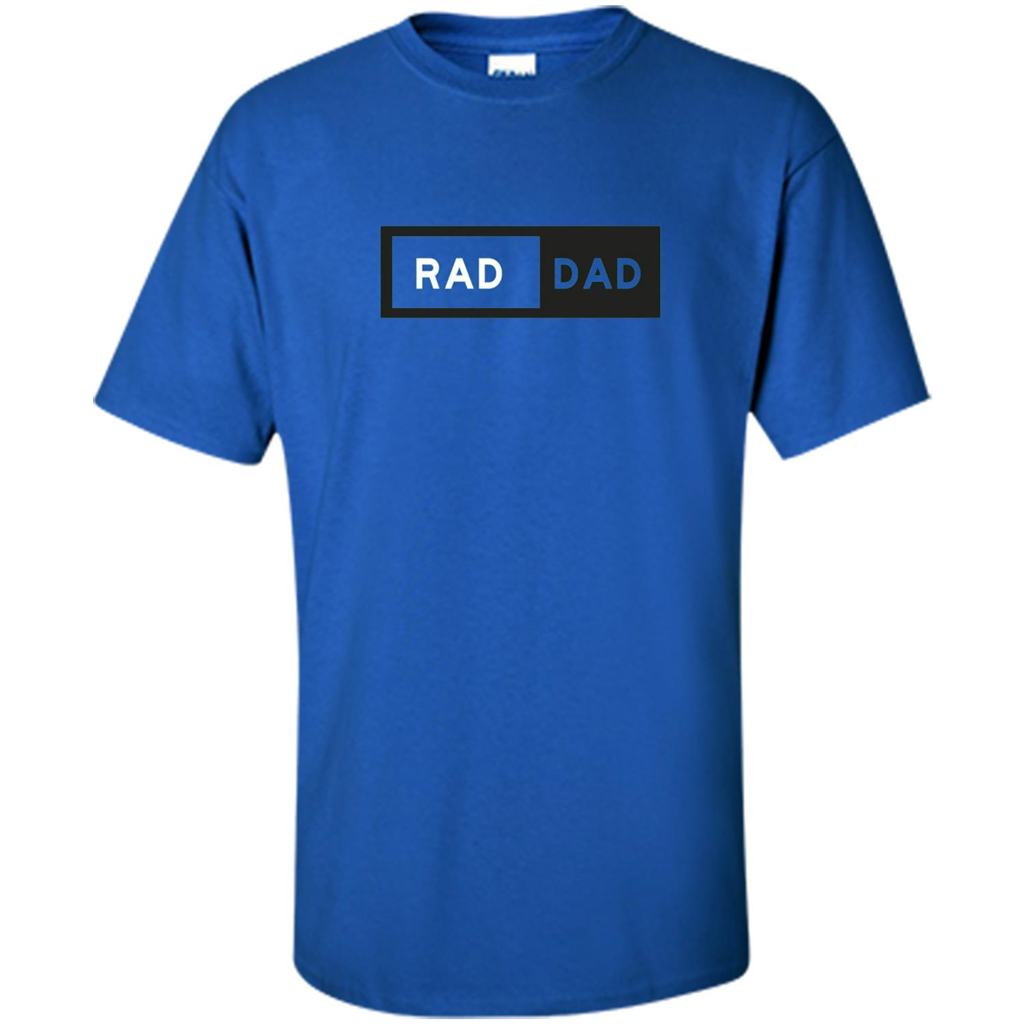 Fathers Day T-shirt Rad Dad Royal
