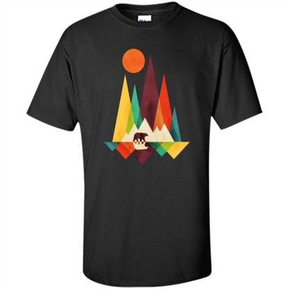 Mountain Bear T-shirt Black
