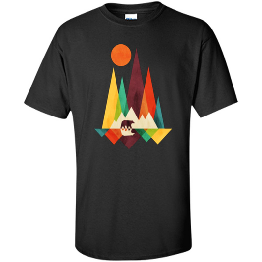 Mountain Bear T-shirt Black
