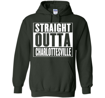Straight Outta Charlottesville Shirt t-shirt Forest Green